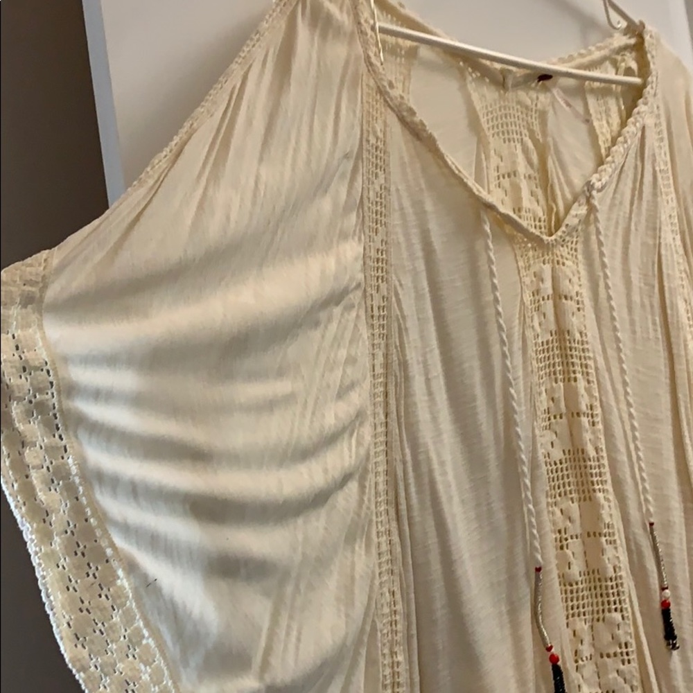 Free People Tunic / Cover up Blouse / Cape - Picture 7 of 8